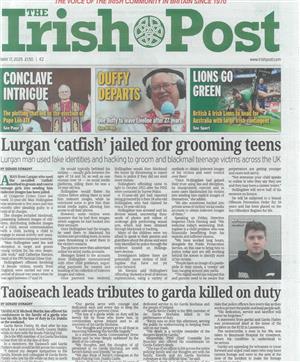 Irish Post, issue 17/05/2025