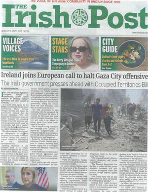 Irish Post, issue 16/08/2025