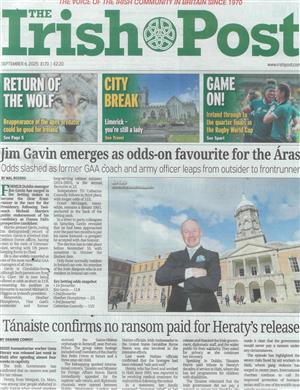 Irish Post, issue 06/09/2025