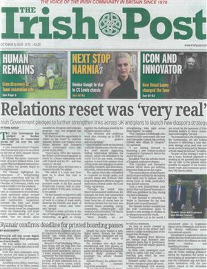 Irish Post, issue 11/10/2025