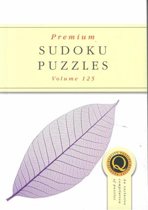 Premium Sudoku Puzzles, issue NO 125