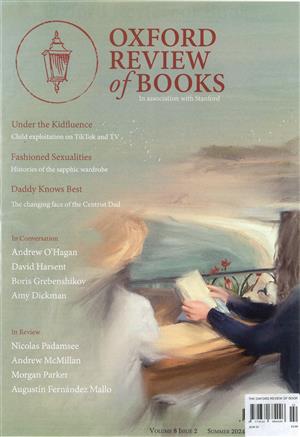 Oxford Review Of Books Magazine Issue SUMMER