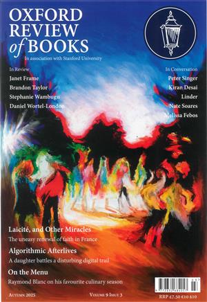 Oxford Review Of Books Magazine