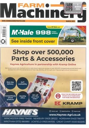 Farm Machinery, issue MAR 25