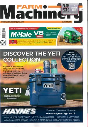 Farm Machinery, issue JAN 25