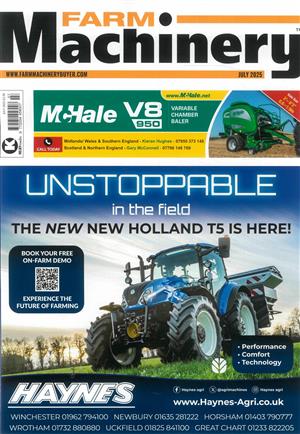 Farm Machinery, issue JUL 25