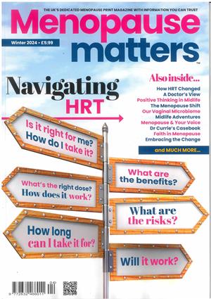 Menopause Matters, issue WINTER