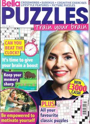 Bella Puzzles Train Your Brain Magazine Issue NO 3