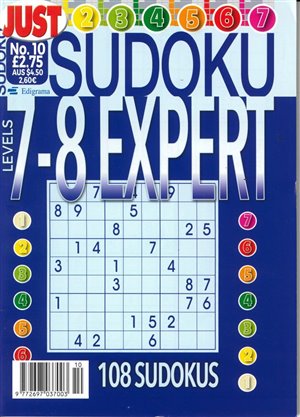 Just Sudoku Expert magazine