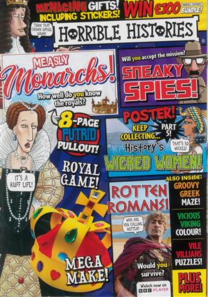 Horrible Histories - (without free gifts) Magazine Issue no 12