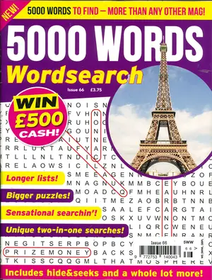 5000 Words Wordsearch