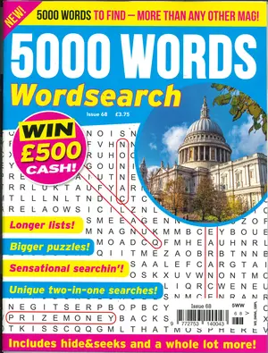 5000 Words Wordsearch