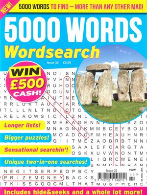 5000 Words Wordsearch - NO 32