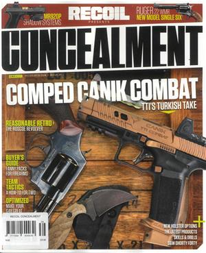 Recoil Concealment, issue NO 39