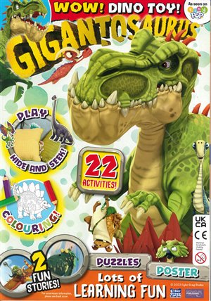 Gigantosaurus magazine