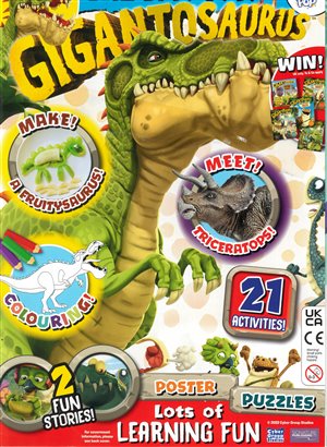 Gigantosaurus magazine