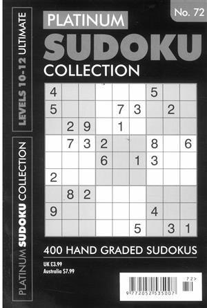 Platinum Sudoku Collection, issue NO 72