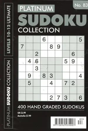 Platinum Sudoku Collection - NO 83, issue NO 83