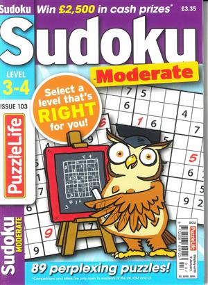 Puzzlelife Sudoku Moderate  - NO 103