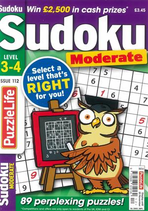 View the latest issue NO 112 of Puzzlelife Sudoku Moderate  magazine Puzzlelife Sudoku Moderate , issue NO 112