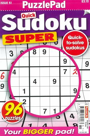 Puzzlelife Sudoku Super - NO 51