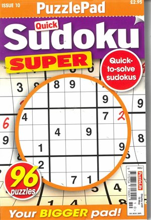 Puzzlelife Sudoku Super magazine