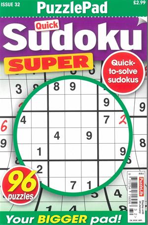 Puzzlelife Sudoku Super - NO 32