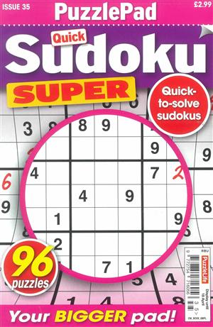 Puzzlelife Sudoku Super - NO 35