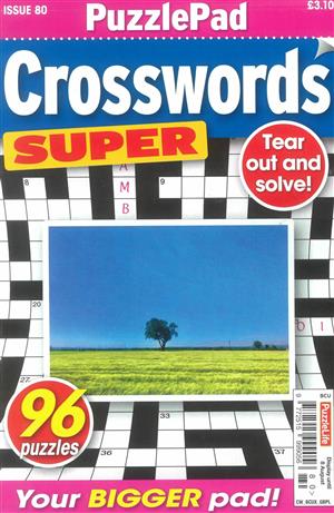 Puzzlelife Crossword Super, issue NO 80
