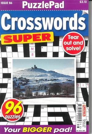 Puzzlelife Crossword Super, issue NO 86