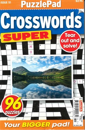 Puzzlelife Crossword Super magazine