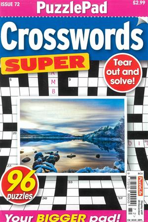 Puzzlelife Crossword Super - NO 72