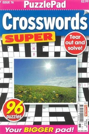 Puzzlelife Crossword Super - NO 76