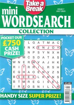 TAB Mini Wordsearch Collection , issue NO 7