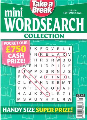 TAB Mini Wordsearch Collection , issue NO 9