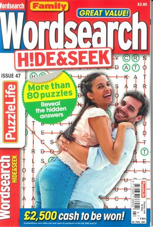 Family Wordsearch Hide and Seek - NO 47