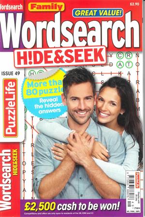 Family Wordsearch Hide and Seek - NO 49