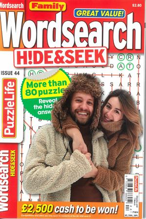 Family Wordsearch Hide and Seek - NO 44