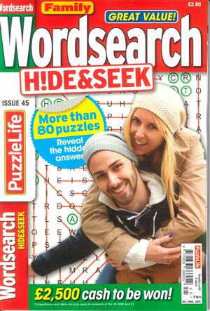 Family Wordsearch Hide and Seek - NO 45