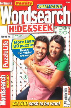 Family Wordsearch Hide and Seek Magazine Issue NO 46