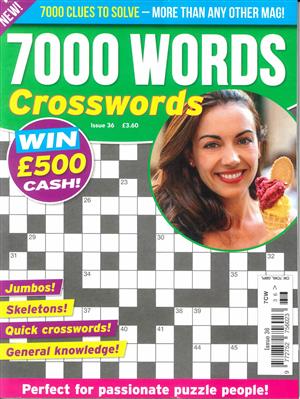 7000 Word Crosswords, issue NO 36