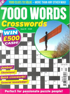 7000 Word Crosswords, issue NO 44