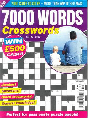 7000 Word Crosswords - NO 47