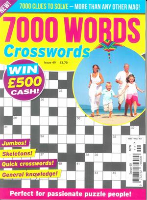 7000 Word Crosswords, issue NO 49