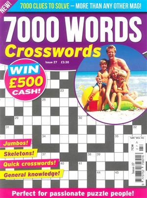 7000 Word Crosswords - no 27