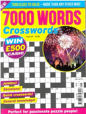 7000 Word Crosswords - NO 29
