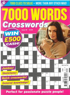 7000 Word Crosswords - NO 30