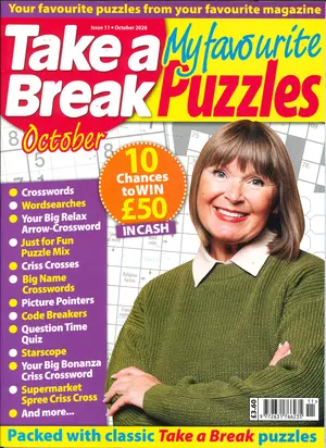 TAB My Favourite Puzzles Magazine