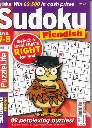 Puzzlelife Sudoku Fiendish 