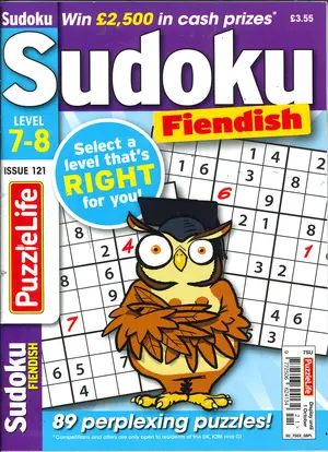 Puzzlelife Sudoku Fiendish 